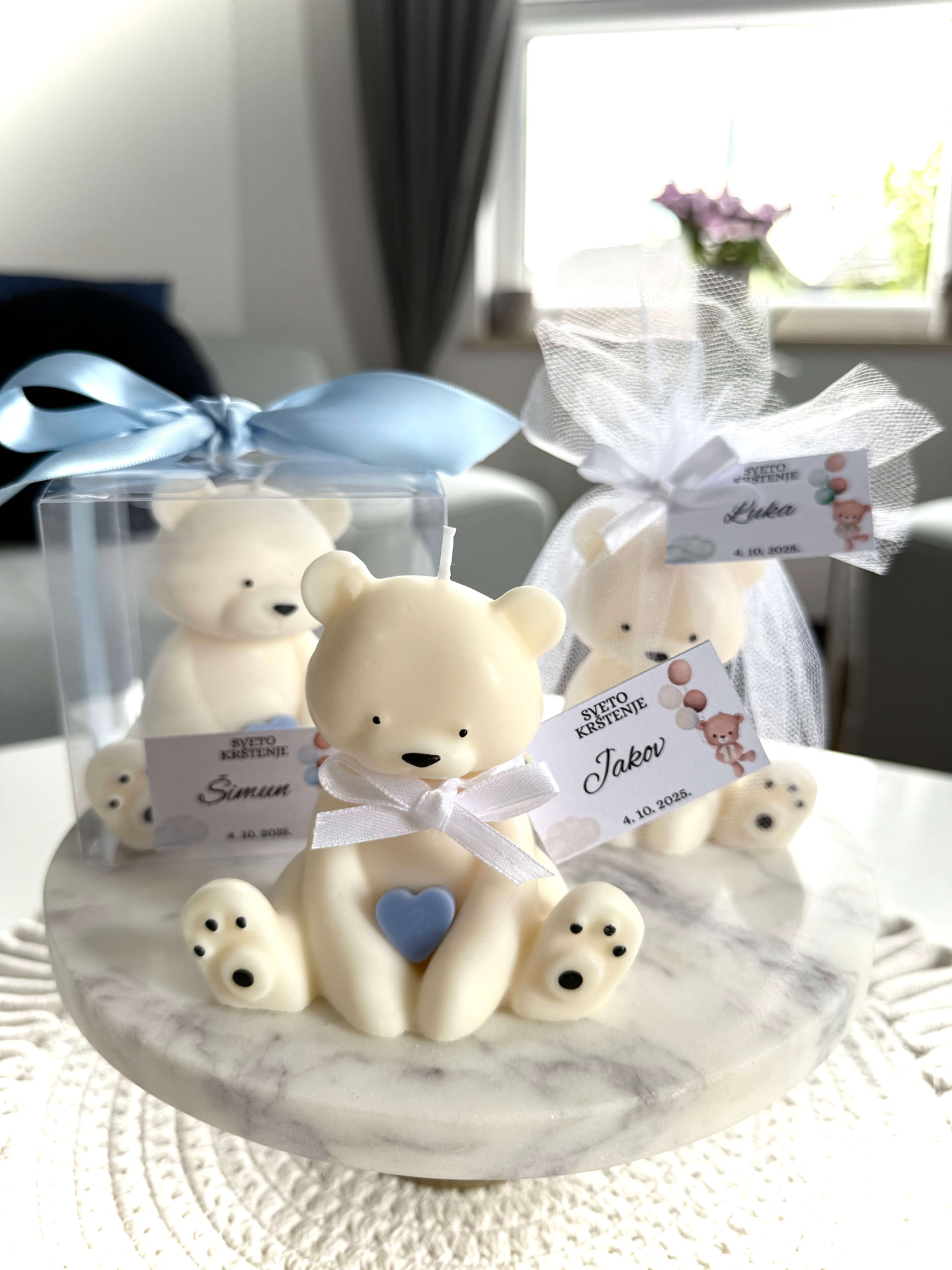 Teddy XXL svijeća, fotografija 5