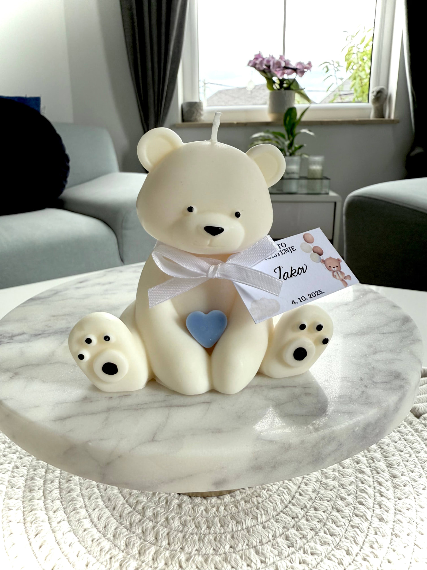 Teddy XXL svijeća